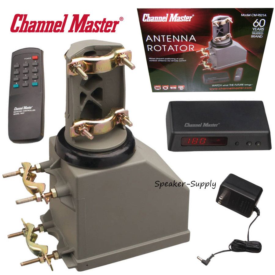 Channel Master TV Motorized Antenna Rotator System Controller Remote